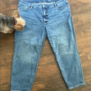 Old Navy high waist OG jeans in size 22